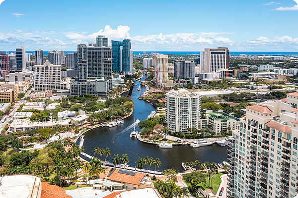 Fort Lauderdale Sailboat Bend neighborhood.